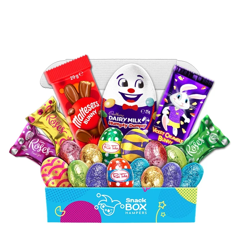 Chockablock Easter Chocolate Box Gift Hamper - Fun Size