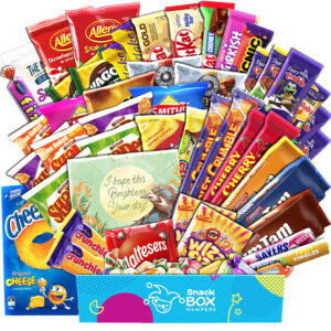 Get Well Soon Thrill Mix Snack Box Gift Hamper – Extra Large - Snack ...